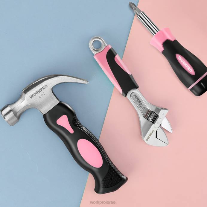וָרוֹד WORKPRO ערכת כלים ביתית לנשים 10 יחידות עם סט מחזיק ביטים למברג כְּלִי L40Z243