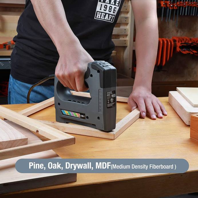 מוֹעִיל WORKPRO מהדק חשמלי 110v 6 ב-1 לפרויקט עשה זאת בעצמך של עיבוד עץ כְּלִי L40Z167