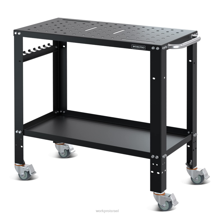 חָדָשׁ WORKPRO שולחן ריתוך נייד, קיבולת עומס של 1200 ק"ג, שולחן ניטרד אִחסוּן L40Z13