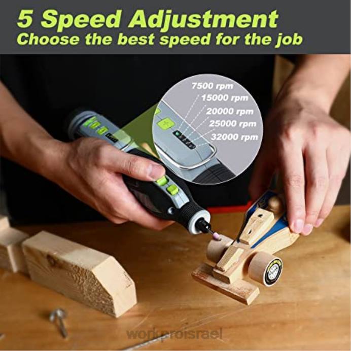 מורדן WORKPRO ערכת כלים סיבוביים אלחוטיים 12V וערכת אביזרי כלים סיבוביים 276 חלקים וסט מהדקים 8 חלקים וערכת אקדח סיכות 4 ב-1 כְּלִי L40Z317