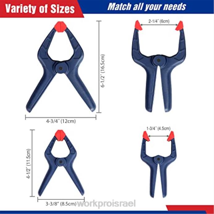 מורדן WORKPRO ערכת כלים סיבוביים אלחוטיים 12V וערכת אביזרי כלים סיבוביים 276 חלקים וסט מהדקים 8 חלקים וערכת אקדח סיכות 4 ב-1 כְּלִי L40Z317