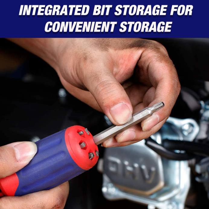 מורדן WORKPRO מברג מנגנון טעינה מהירה של 12 ב-1 מרובה סיביות כְּלִי L40Z101