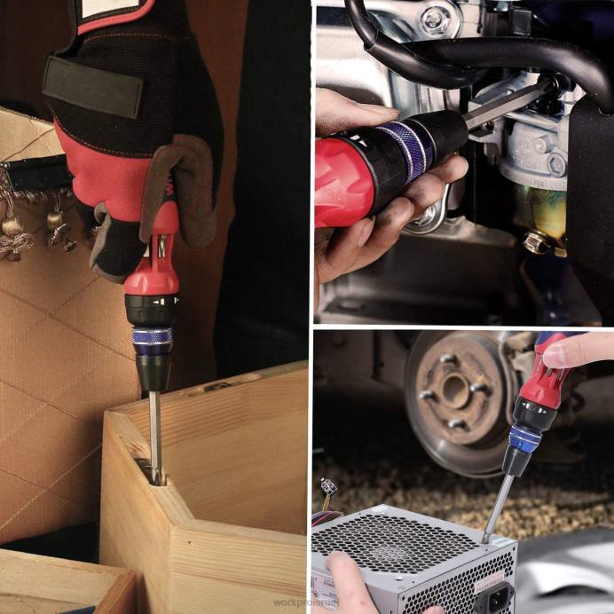 מורדן WORKPRO מברג מנגנון טעינה מהירה של 12 ב-1 מרובה סיביות כְּלִי L40Z101