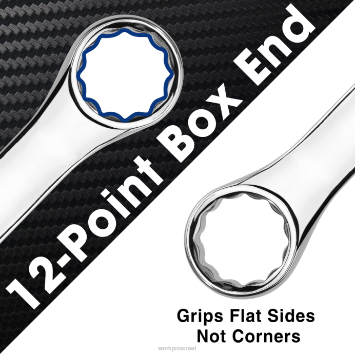 חָדָשׁ WORKPRO 12 יחידות מטריות 8-19 מ