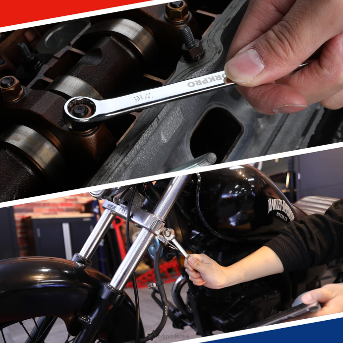 חָדָשׁ WORKPRO 12 יחידות מטריות 8-19 מ