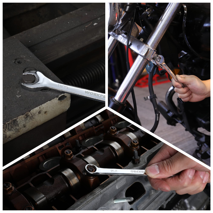 חָדָשׁ WORKPRO 12 יחידות מטריות 8-19 מ