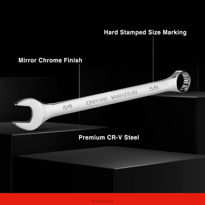 חָדָשׁ WORKPRO 12 יחידות מטריות 8-19 מ