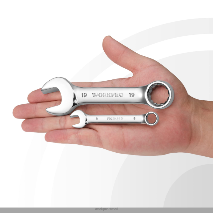 מוֹעִיל WORKPRO 12 יחידות מפתח מפתחות שילוב קשקשים כְּלִי L40Z97