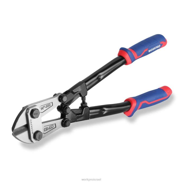 חָדָשׁ WORKPRO חותך ברגים 14/18 אינץ', ידית תלת חומרים עם אחיזה נוחה כְּלִי L40Z156