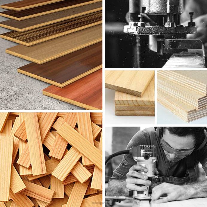 מורדן WORKPRO סט נתב 15 יחידות, נתב סיביות של נתב טונגסטן קרביד בגודל 1/4 אינץ' כְּלִי L40Z130