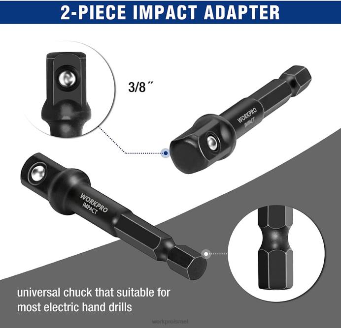 מוֹעִיל WORKPRO סט 15 יחידות להסרת ברגים ואומים כְּלִי L40Z128