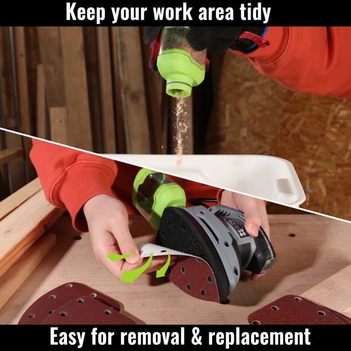 מוֹעִיל WORKPRO מלטשת פרטית 1.6 אמפר, מלטשת חשמלית קומפקטית 13000 אופ