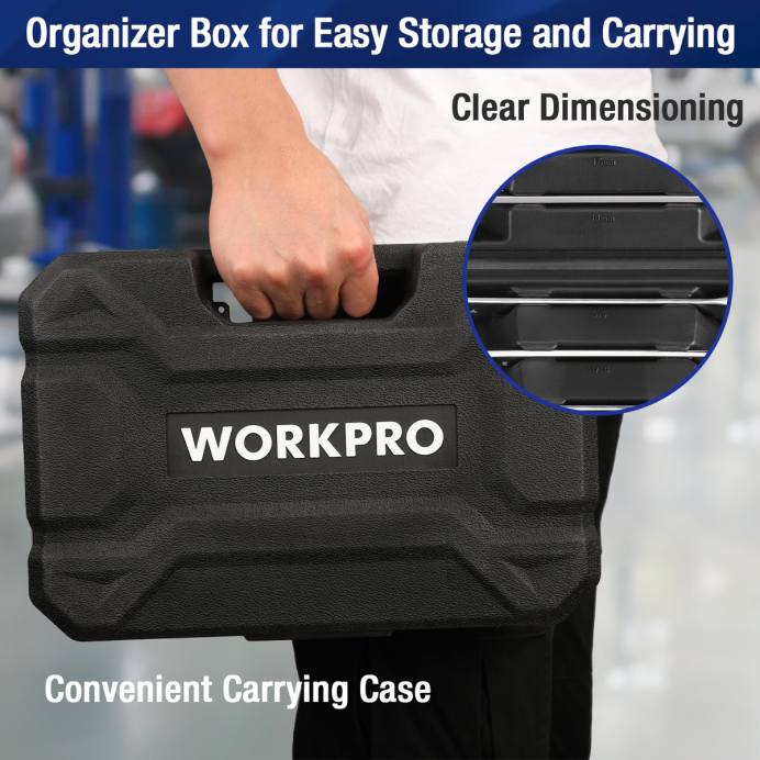 מורדן WORKPRO סט מפתחות שילוב של 22 חלקים כְּלִי L40Z81