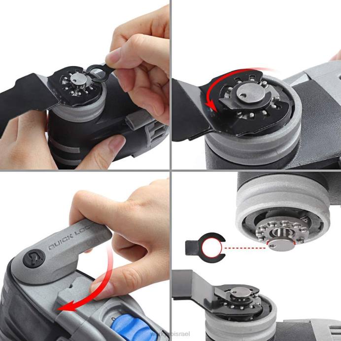 מוֹעִיל WORKPRO סט להבי מסור מתנודד 23 יחידות מתכת/עץ כְּלִי L40Z194