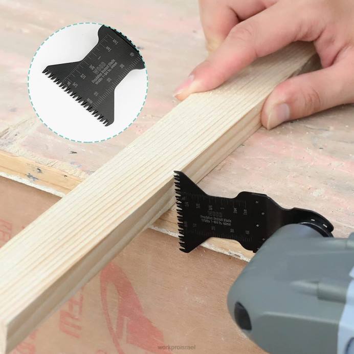 מוֹעִיל WORKPRO סט להבי מסור מתנודד 23 יחידות מתכת/עץ כְּלִי L40Z194