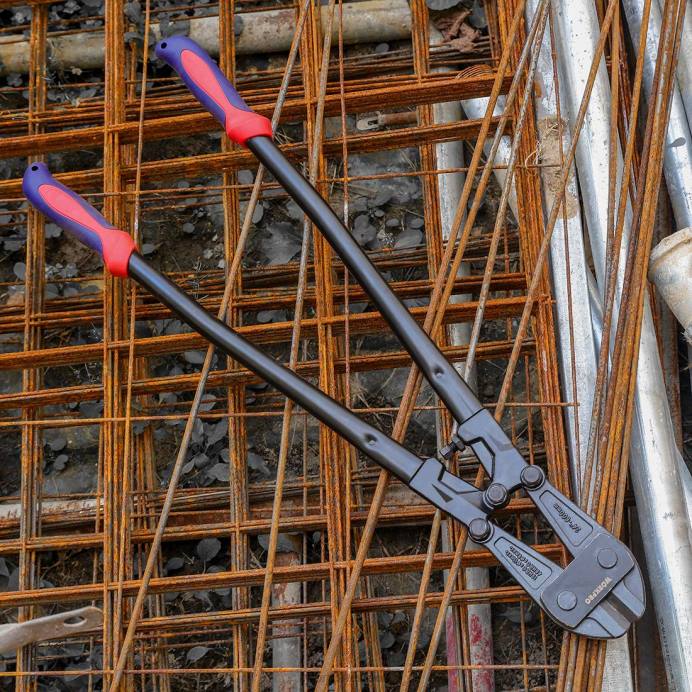 מוֹעִיל WORKPRO חותך ברגים, להב מפלדת כרום ונדיום 24 אינץ' לחיתוך מנעולי רפידות כְּלִי L40Z160