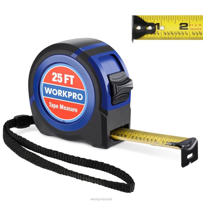 מוֹעִיל WORKPRO סרט מדידה 25 רגל כְּלִי L40Z112