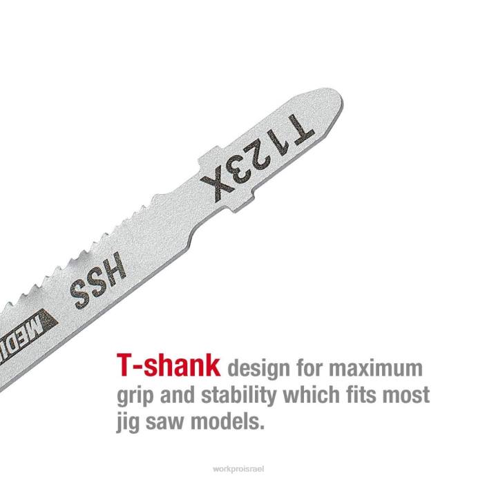 מוֹעִיל WORKPRO 25 יחידות סט להב מסור t-shnk עם מארז אחסון כְּלִי L40Z210