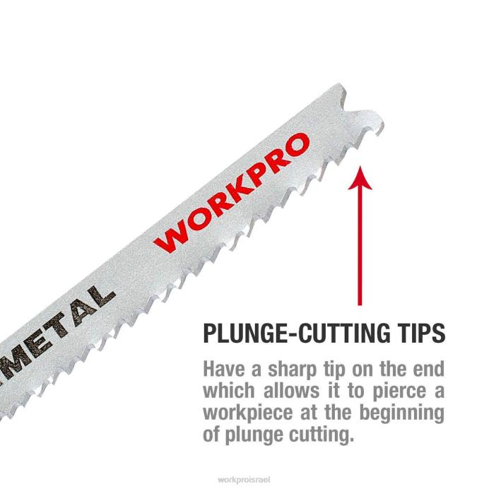 מוֹעִיל WORKPRO 25 יחידות סט להב מסור t-shnk עם מארז אחסון כְּלִי L40Z210