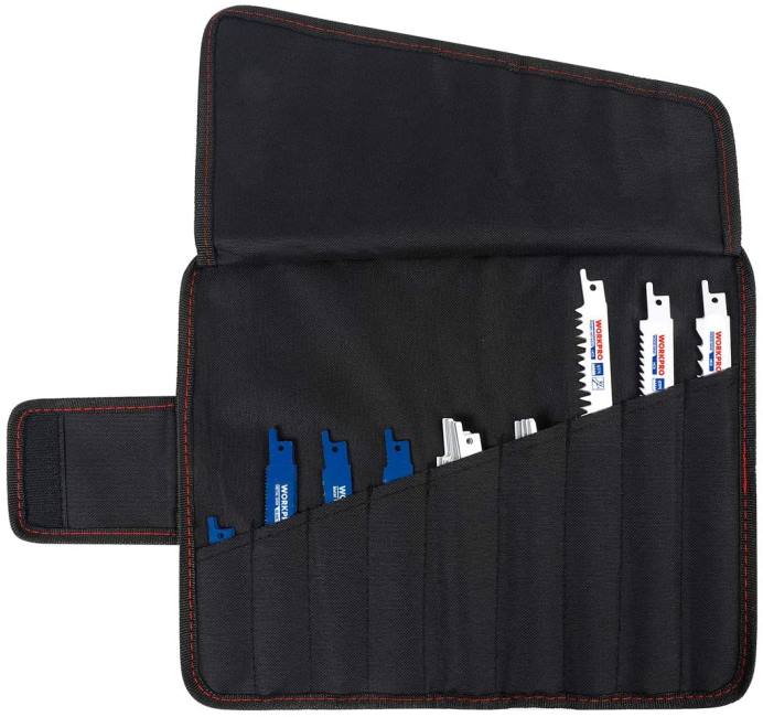 מוֹעִיל WORKPRO 32 יחידות סט להב מסור הדדי עם נרתיק ארגונית כְּלִי L40Z138