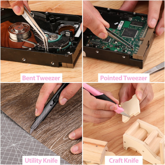 ורוד כחול WORKPRO סט כלי תיקון דיוק 33 יחידות כולל סט צבת כְּלִי L40Z257