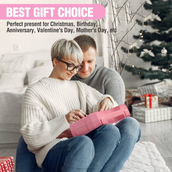 ורוד כחול WORKPRO סט כלים ביתי 35 יחידות עם ארגז כלים לאחסון כְּלִי L40Z246