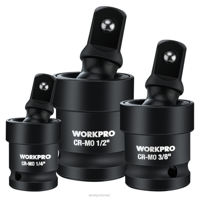 מוֹעִיל WORKPRO סט חיבורים אוניברסלי בעל השפעה 3 חלקים כְּלִי L40Z148