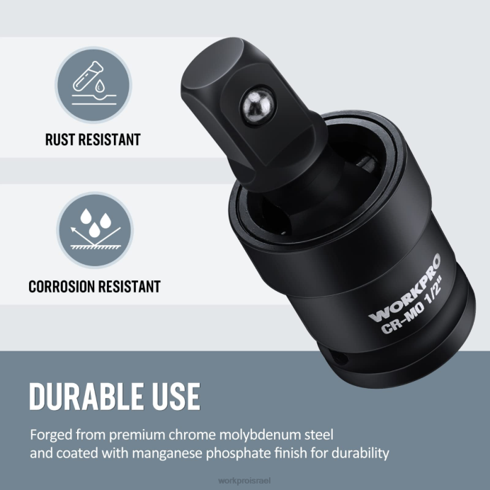 מוֹעִיל WORKPRO סט חיבורים אוניברסלי בעל השפעה 3 חלקים כְּלִי L40Z148