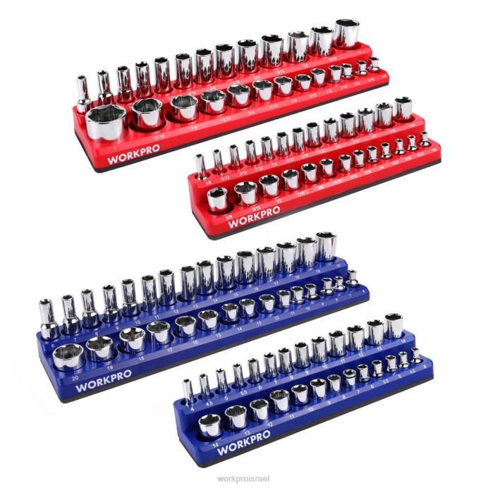 מורדן WORKPRO סט ארגונית לכלי קיבול מגנטי של 4 כְּלִי L40Z134
