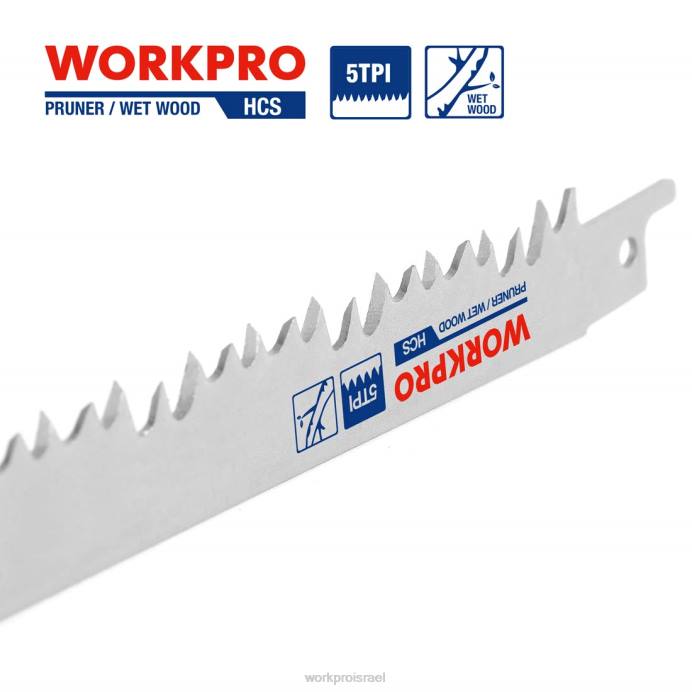 מוֹעִיל WORKPRO 5 יחידות סט להבי מסור גיזום עץ 9 אינץ' כְּלִי L40Z208