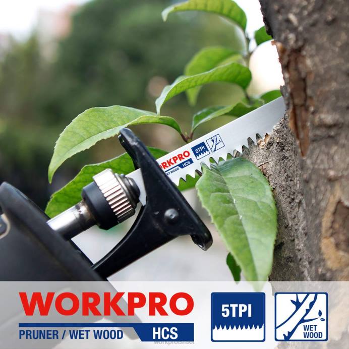 מוֹעִיל WORKPRO 5 יחידות סט להבי מסור גיזום עץ 9 אינץ' כְּלִי L40Z208