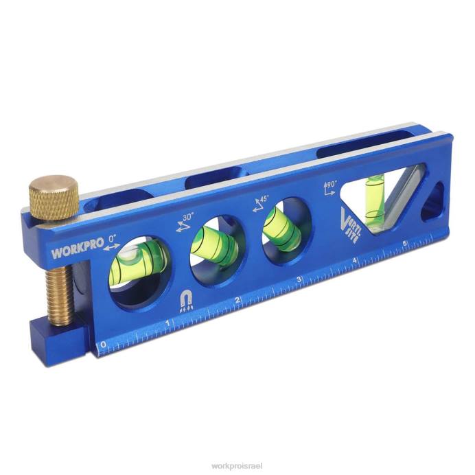 מוֹעִיל WORKPRO טורפדו בנייה מסגסוגת אלומיניום ברמה 6-1/2 אינץ' כְּלִי L40Z110