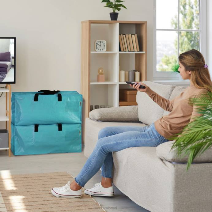 ורוד כחול WORKPRO 6 חבילות תיקי אחסון כבדים במיוחד עם רוכסנים וידיות נשיאה רצועות תרמיל אִחסוּן L40Z142