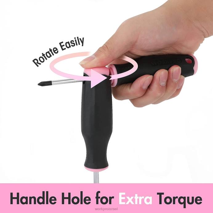 וָרוֹד WORKPRO סט מברגים מגנטיים 6 יחידות כְּלִי L40Z244