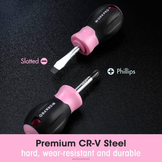 מוֹעִיל WORKPRO סט מברגים מגנטיים 8 יחידות עם מתלה ארגונית כְּלִי L40Z247