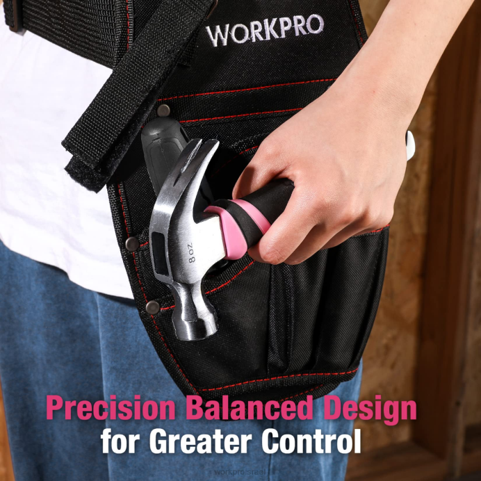 מוֹעִיל WORKPRO פטיש טופר 8 אונקיות עם ידית פיברגלס כְּלִי L40Z254