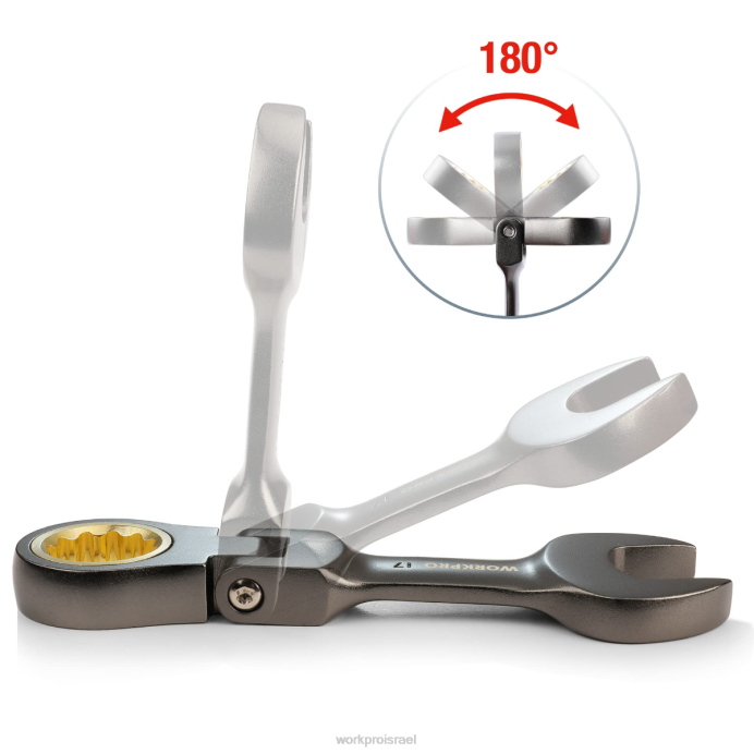 חָדָשׁ WORKPRO 8 יחידות סט מפתחות שילוב עם ראש גמיש קשוח כְּלִי L40Z82