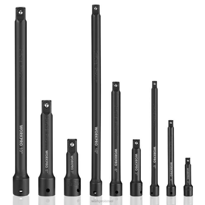 מורדן WORKPRO סט בר הארכת 9 יחידות Impact Driver כְּלִי L40Z141