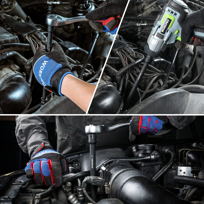 מורדן WORKPRO סט בר הארכת 9 יחידות Impact Driver כְּלִי L40Z141