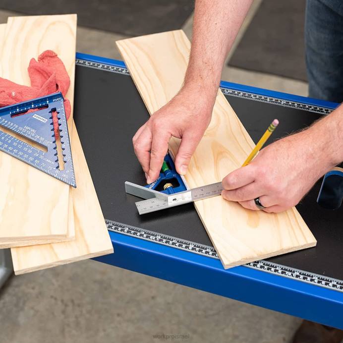 מוֹעִיל WORKPRO סט כלים ריבועי קורות ושילוב ריבועי כְּלִי L40Z104