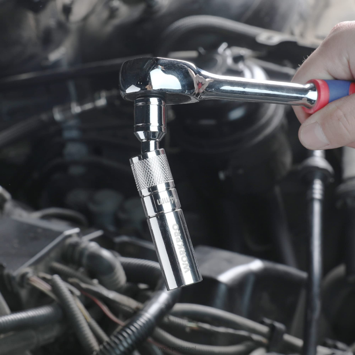 מוֹעִיל WORKPRO מצת מסתובב מגנטי עם שקע קיר דק כְּלִי L40Z145