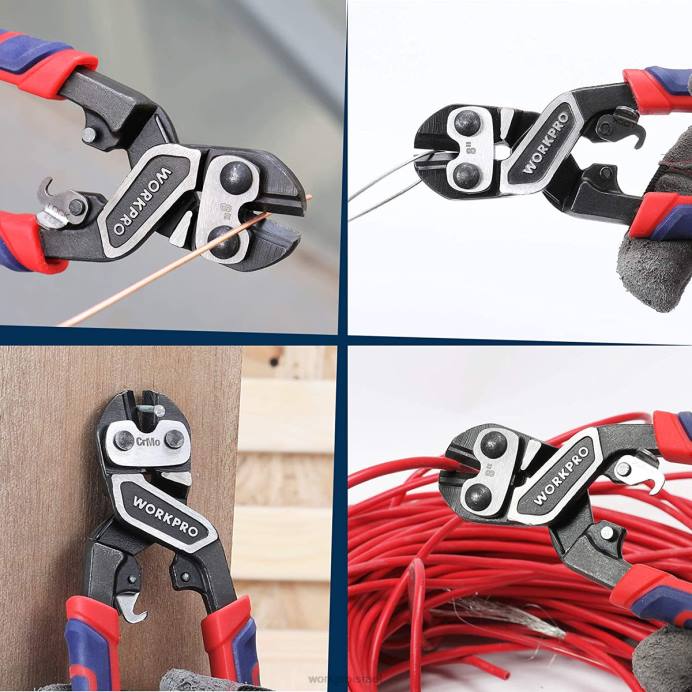 מורדן WORKPRO חותך בריח מיני עם מנעול אבטחה ומינוף יעיל יותר כְּלִי L40Z154