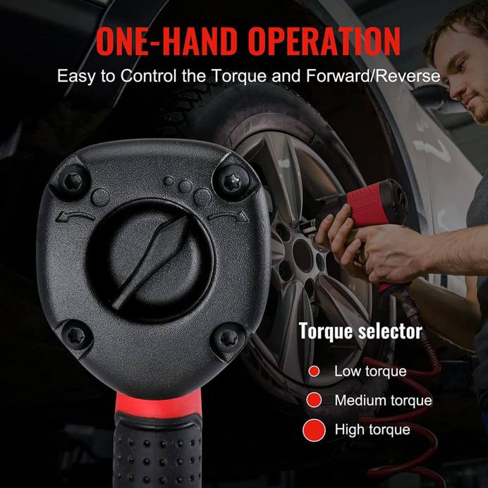 מוֹעִיל WORKPRO מפתח פגיעת אוויר להנעה להחלפת צמיגים לתיקון אוטומטי כְּלִי L40Z189
