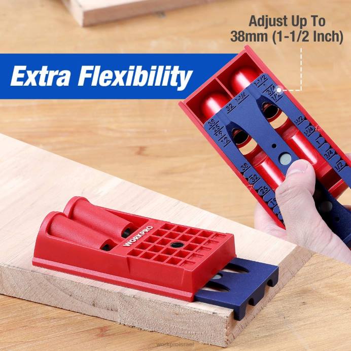 מורדן WORKPRO תקעי פלסטיק ברגים נהג מרובעים גסים ערכת חור כיס כְּלִי L40Z201