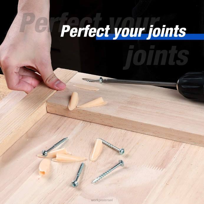 מורדן WORKPRO תקעי פלסטיק ברגים נהג מרובעים גסים ערכת חור כיס כְּלִי L40Z201