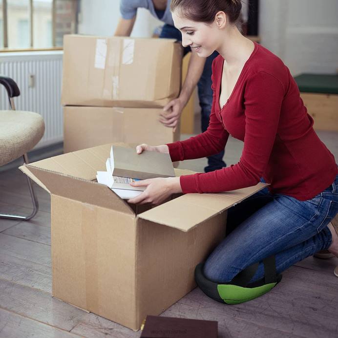 מוֹעִיל WORKPRO מגני ברכיים לריצוף גינה עם ריפוד קצף כְּלִי L40Z272