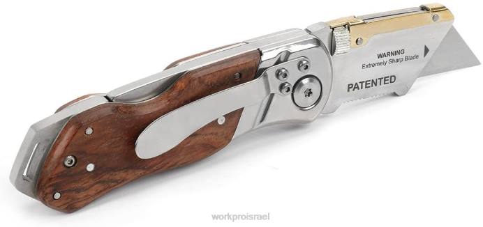 מורדן WORKPRO סכין שירות מתקפל ידית עץ חותך כבד כְּלִי L40Z39