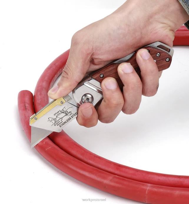 מורדן WORKPRO סכין שירות מתקפל ידית עץ חותך כבד כְּלִי L40Z39