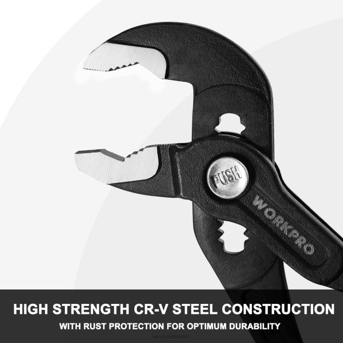 מוֹעִיל WORKPRO פלייר משותף חריץ עם אחיזה נוחה כְּלִי L40Z71