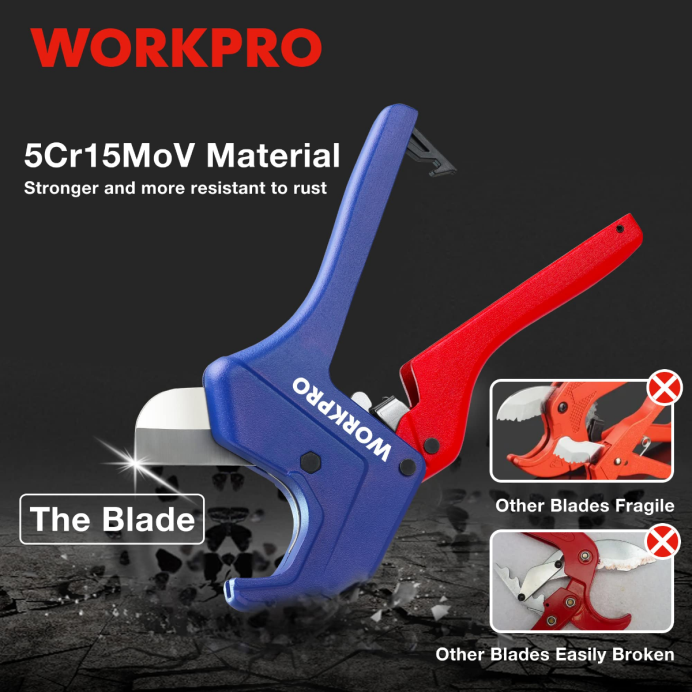 מוֹעִיל WORKPRO כלי חותך צינורות pvc מחגר כְּלִי L40Z155